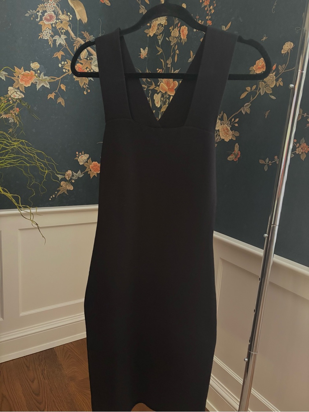 House of Harlow 1960 Black Midi Sheath Dress